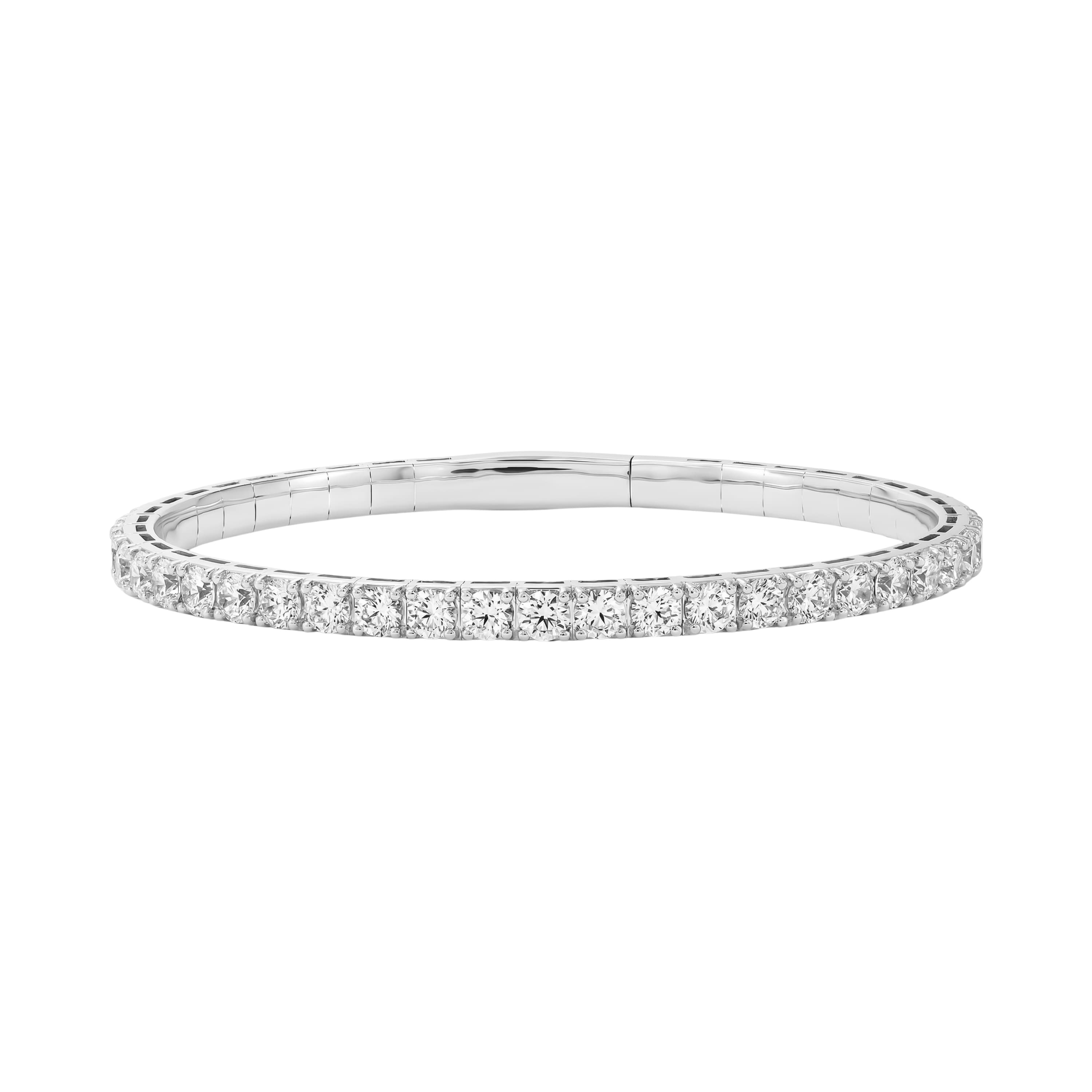 5 CTW LGD Flexible Half Bangle (5 ct. tw.) — View 1
