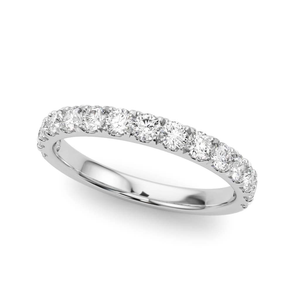 Lab-Grown Diamond Split Prong Wedding Band (3/4 ct. tw.) — View 1