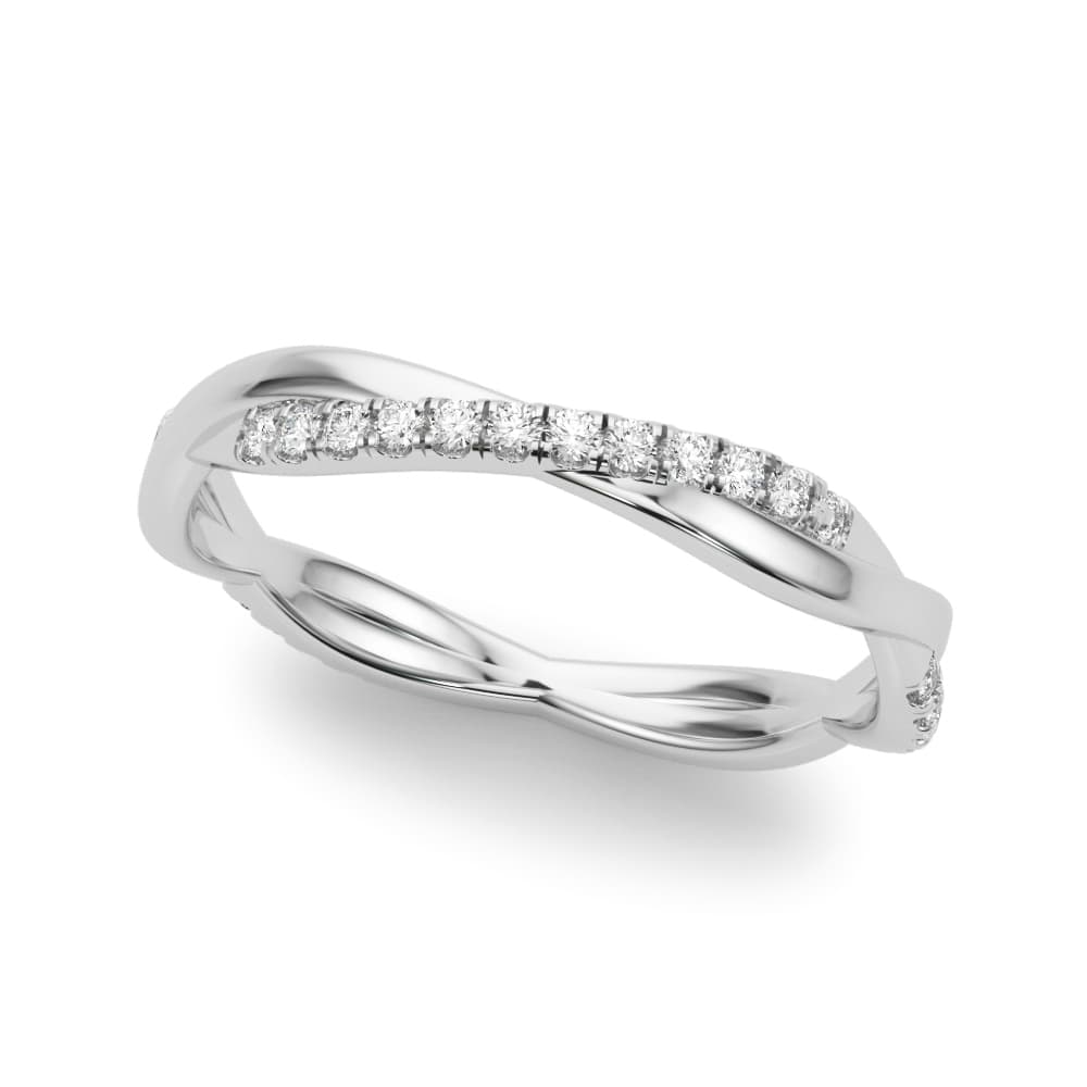 85056 Twisted Band (0.2 ct. tw.) — View 1