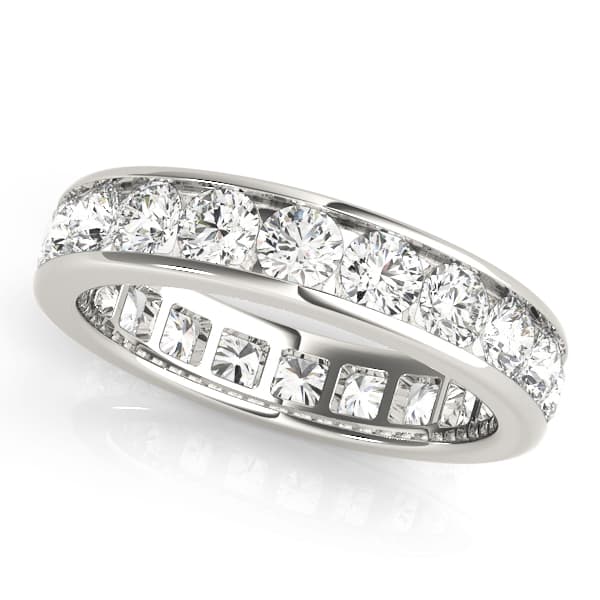 .15 Pt Round Channel Eternity — .10 PT (2.4 ct. tw.) — View 1
