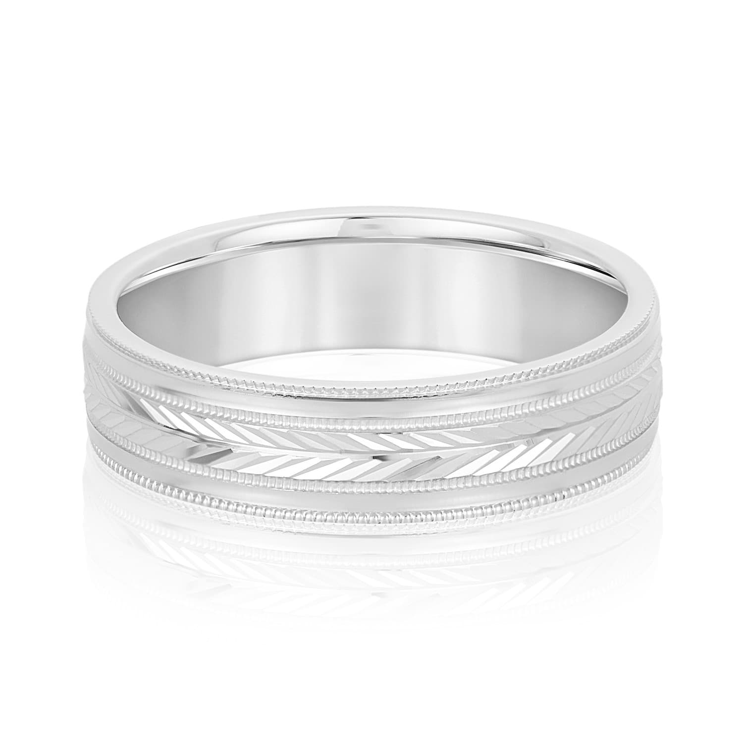8Mm Light Wt Mens Band — 8MM — View 1