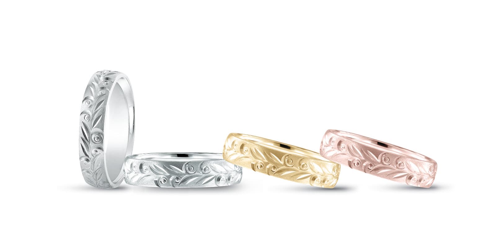 7Mm Light Wt Mens Band — 7MM — White Gold