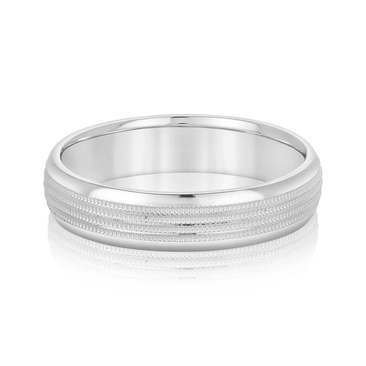 5Mm Standard Wt Mens Band — 5MM — View 1