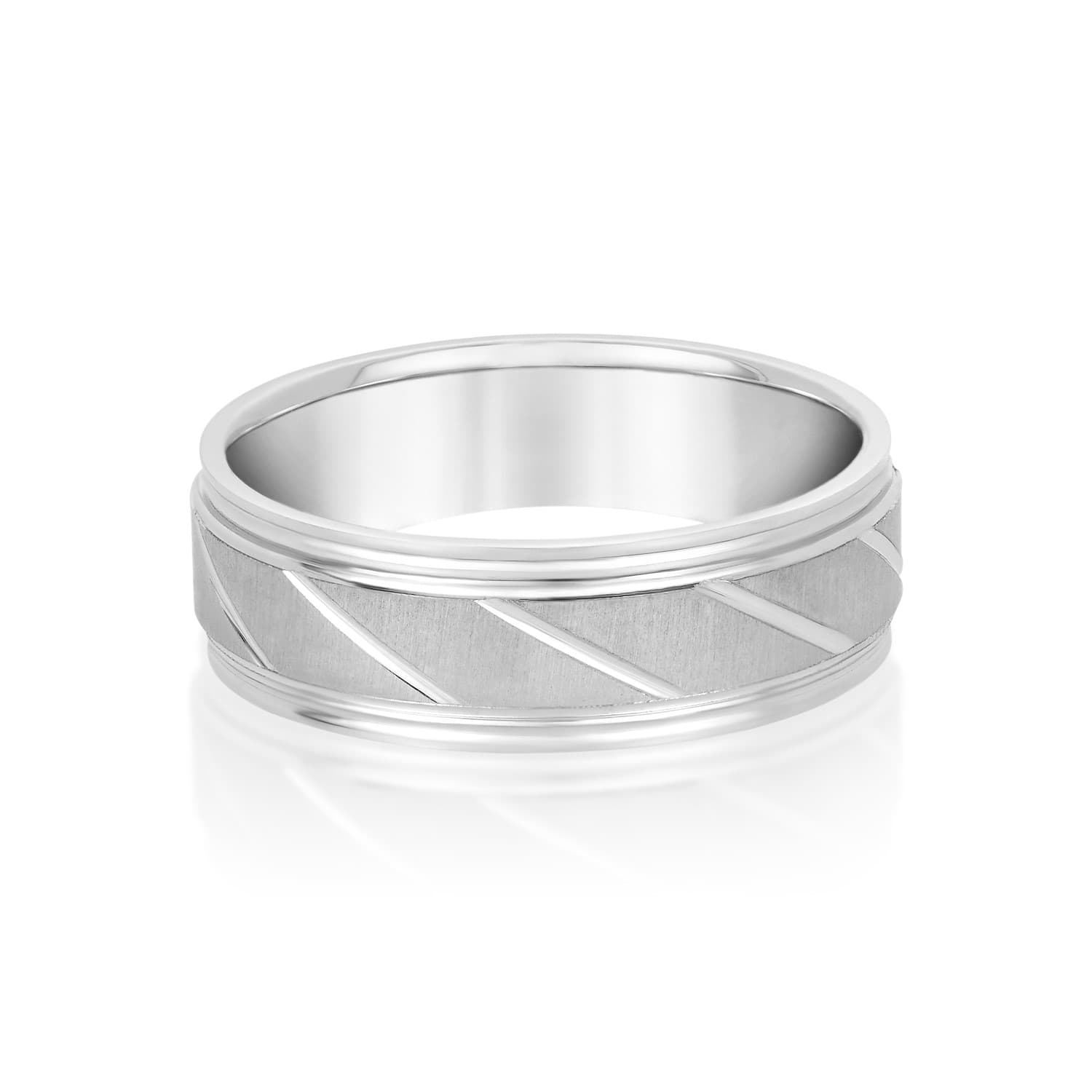 6Mm Light Wt Mens Band — 6MM — View 1