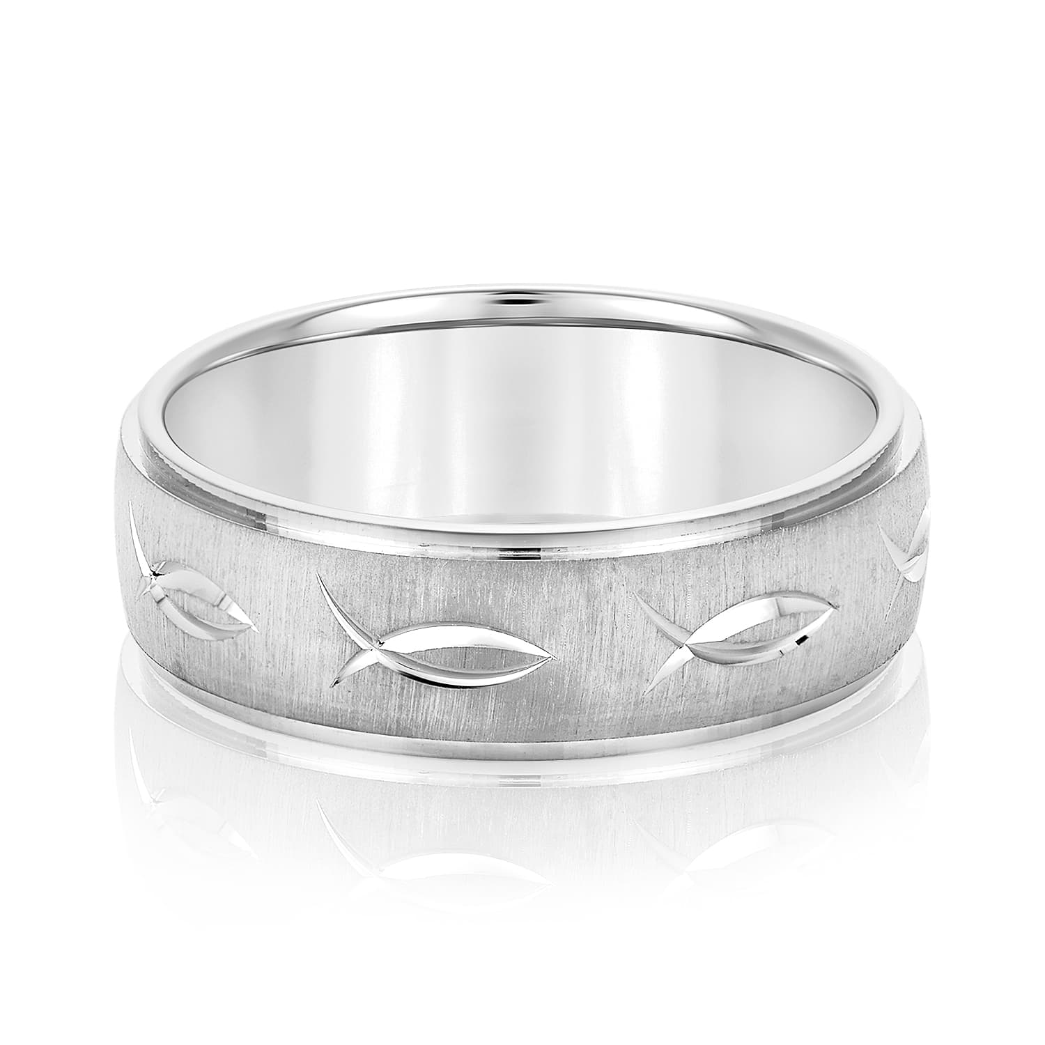 8Mm Light Wt Mens Band — 8MM — View 1