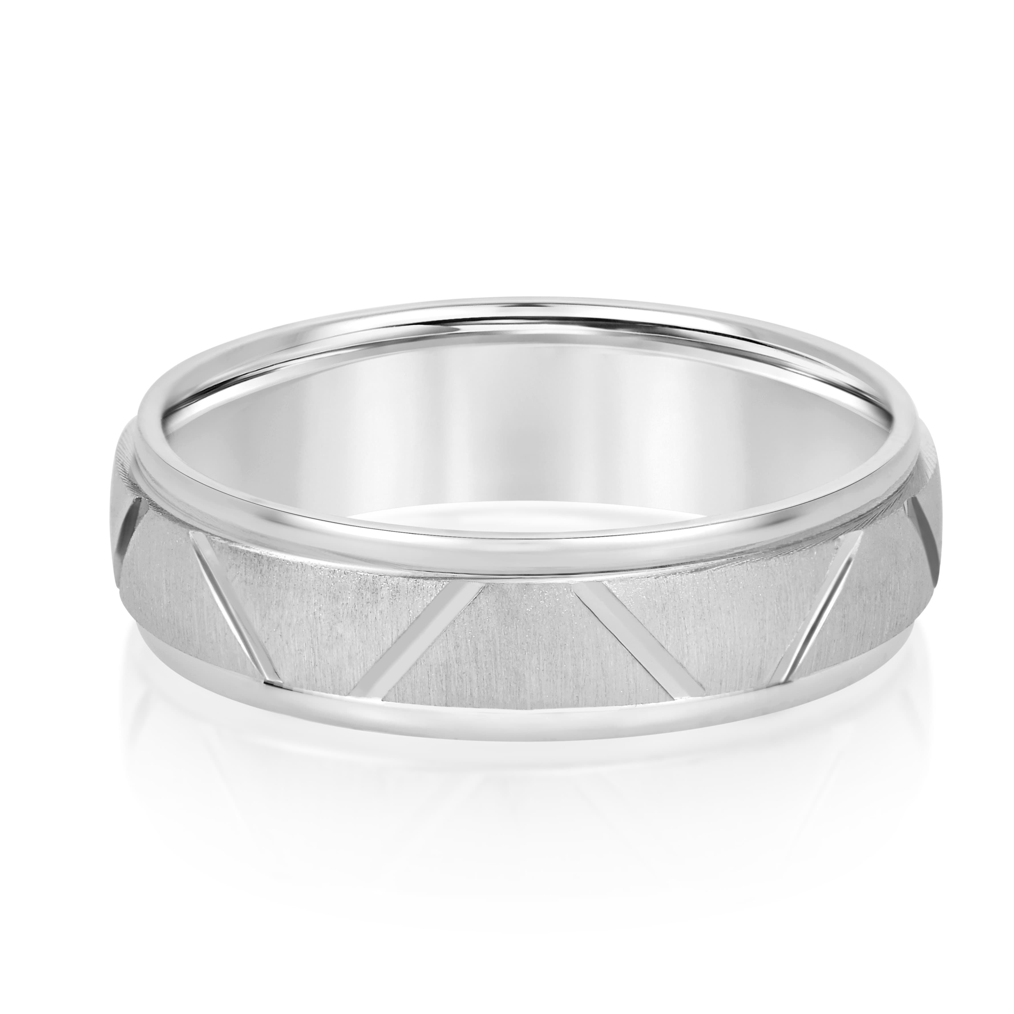 6Mm Light Wt Mens Band — 6MM — View 1
