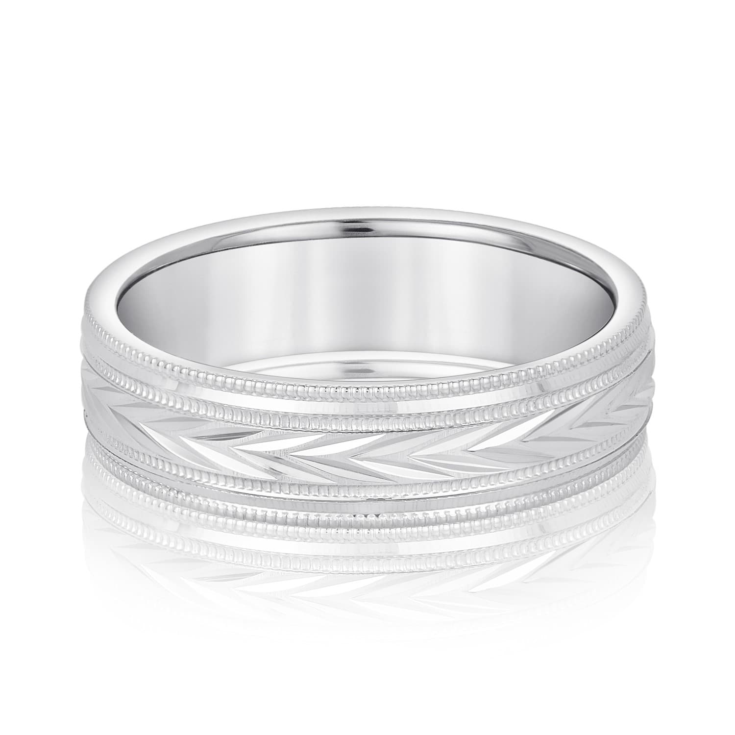 8Mm Light Wt Mens Band — 8MM — View 1