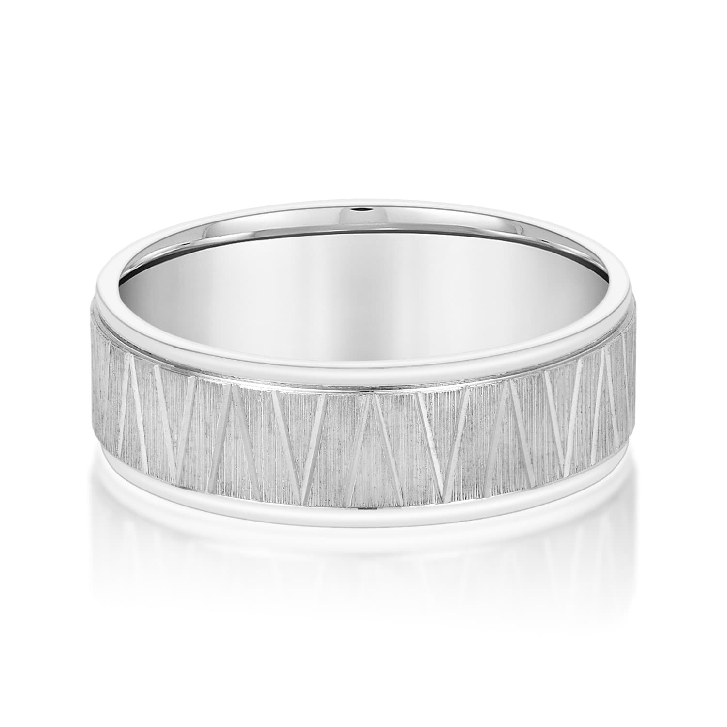 8Mm Standard Wt Mens Band — 8MM — View 1