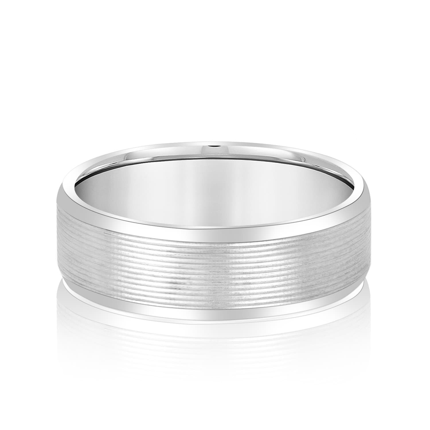 8Mm Light Wt Mens Band — 8MM — View 1