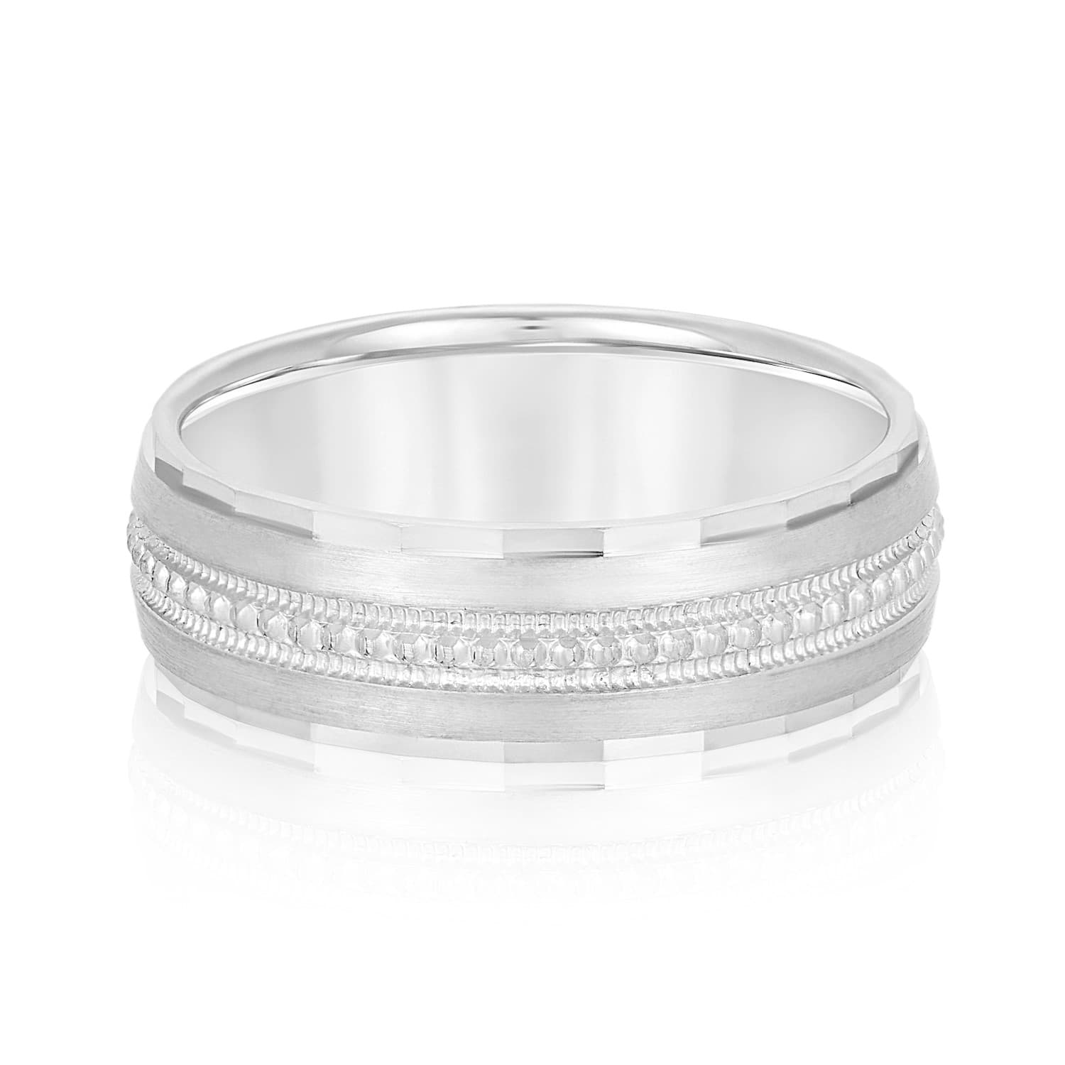 7Mm Heavy Wt Mens Band — 7MM — View 1