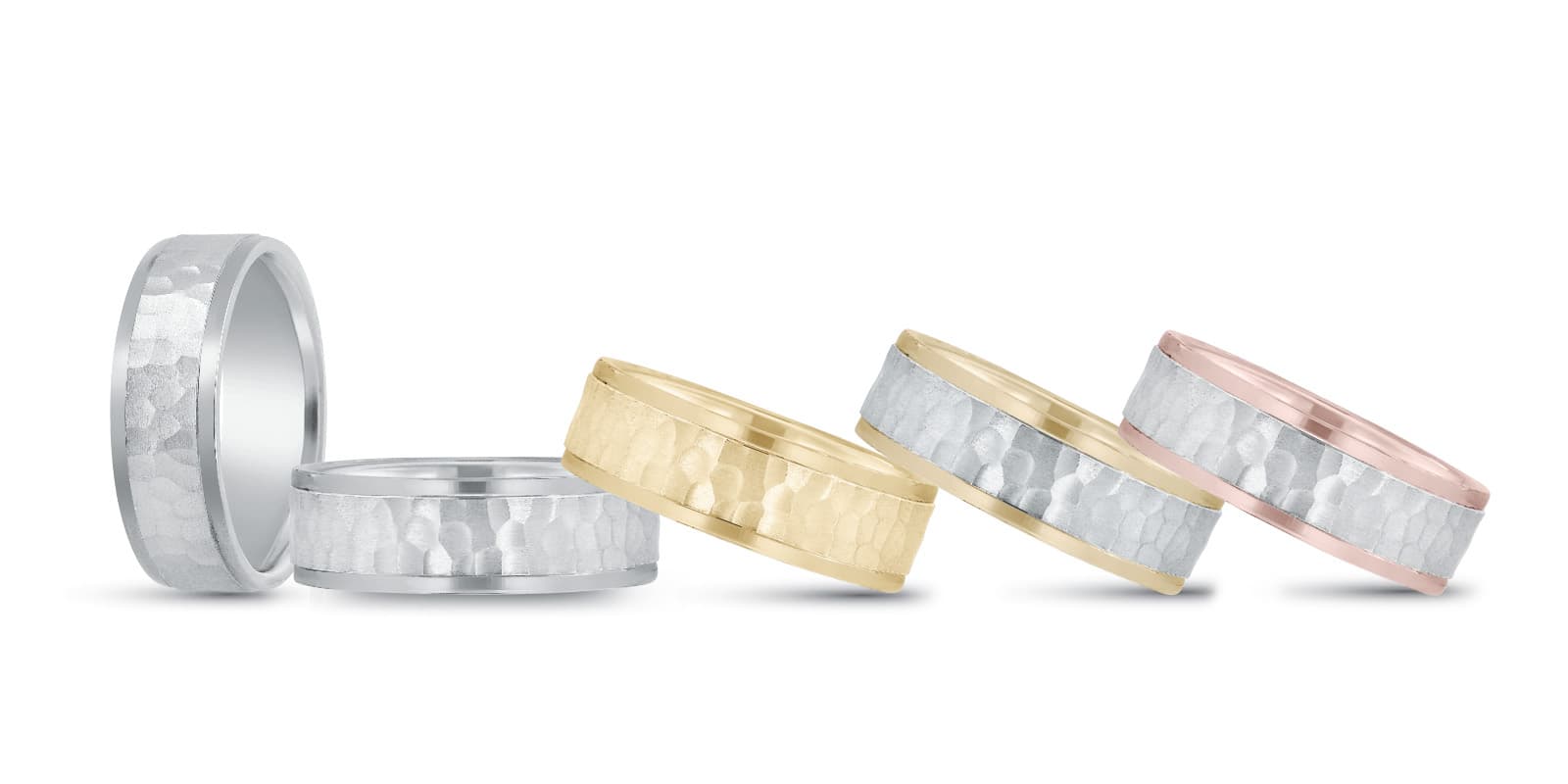 7Mm Standard Wt Mens Band — 7MM — White Gold