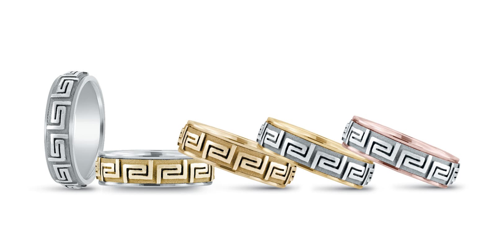 6Mm Heavy Wt Mens Band — 6MM — White Gold