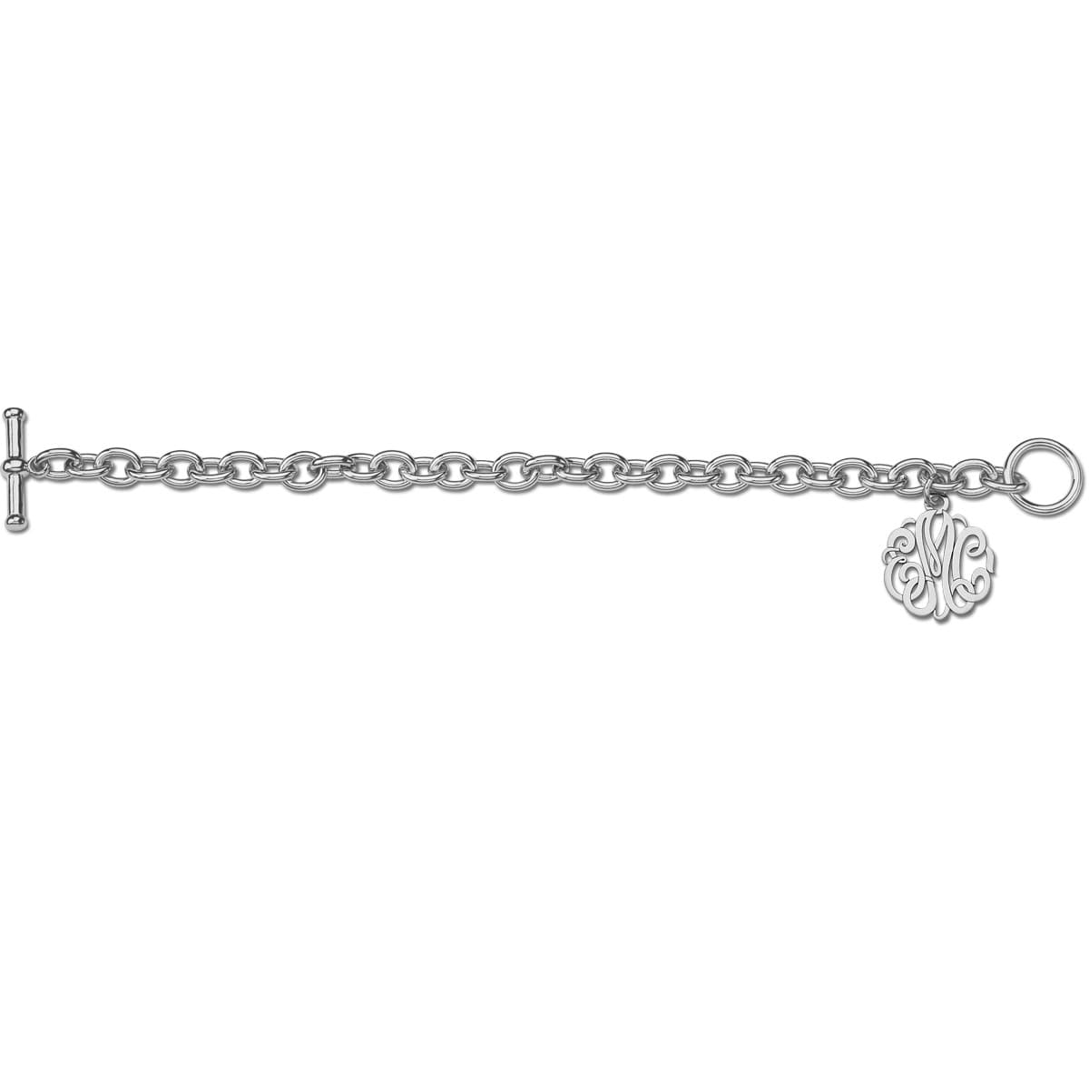 20 mm Monogram Charm Bracelet — View 1