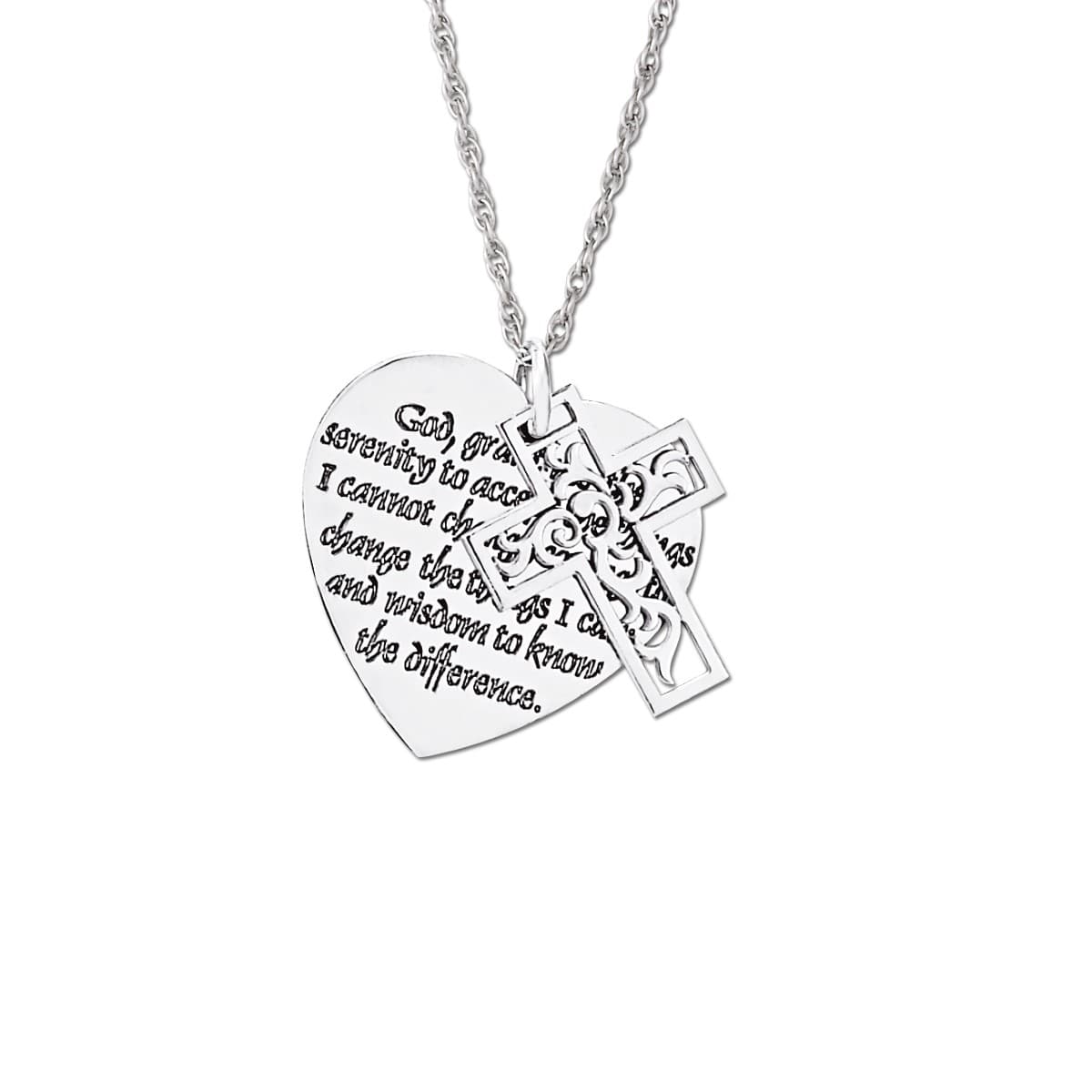 Engraved Heart With Filigree C — View 1