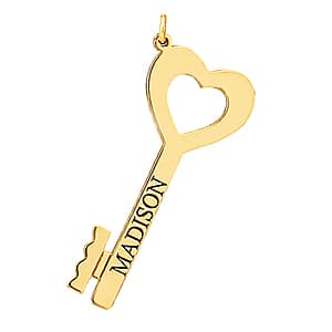 Key with Heart Top — View 1