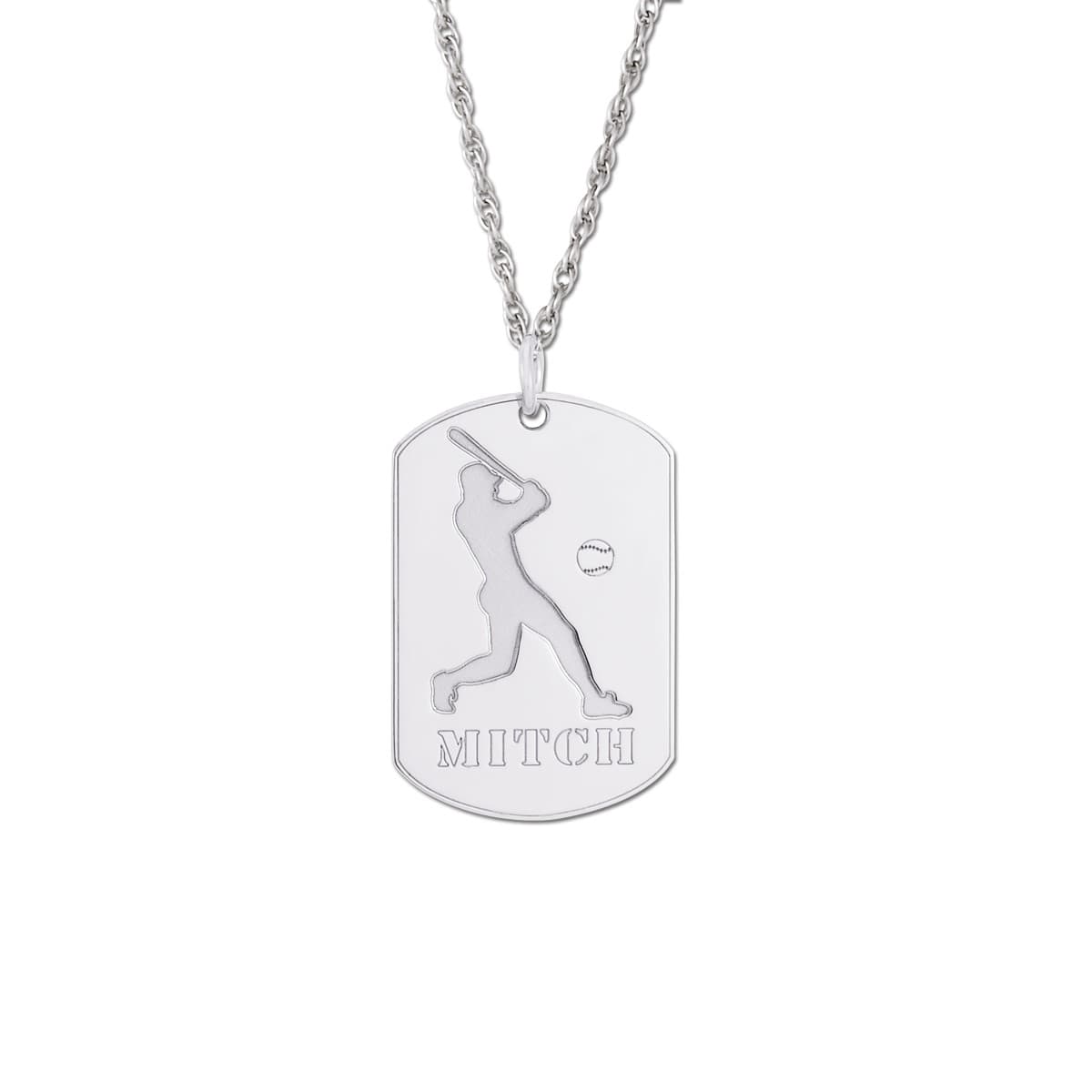 Baseball Player Tag — View 1