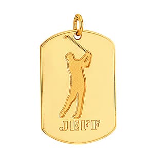 Golf Player Tag — View 1