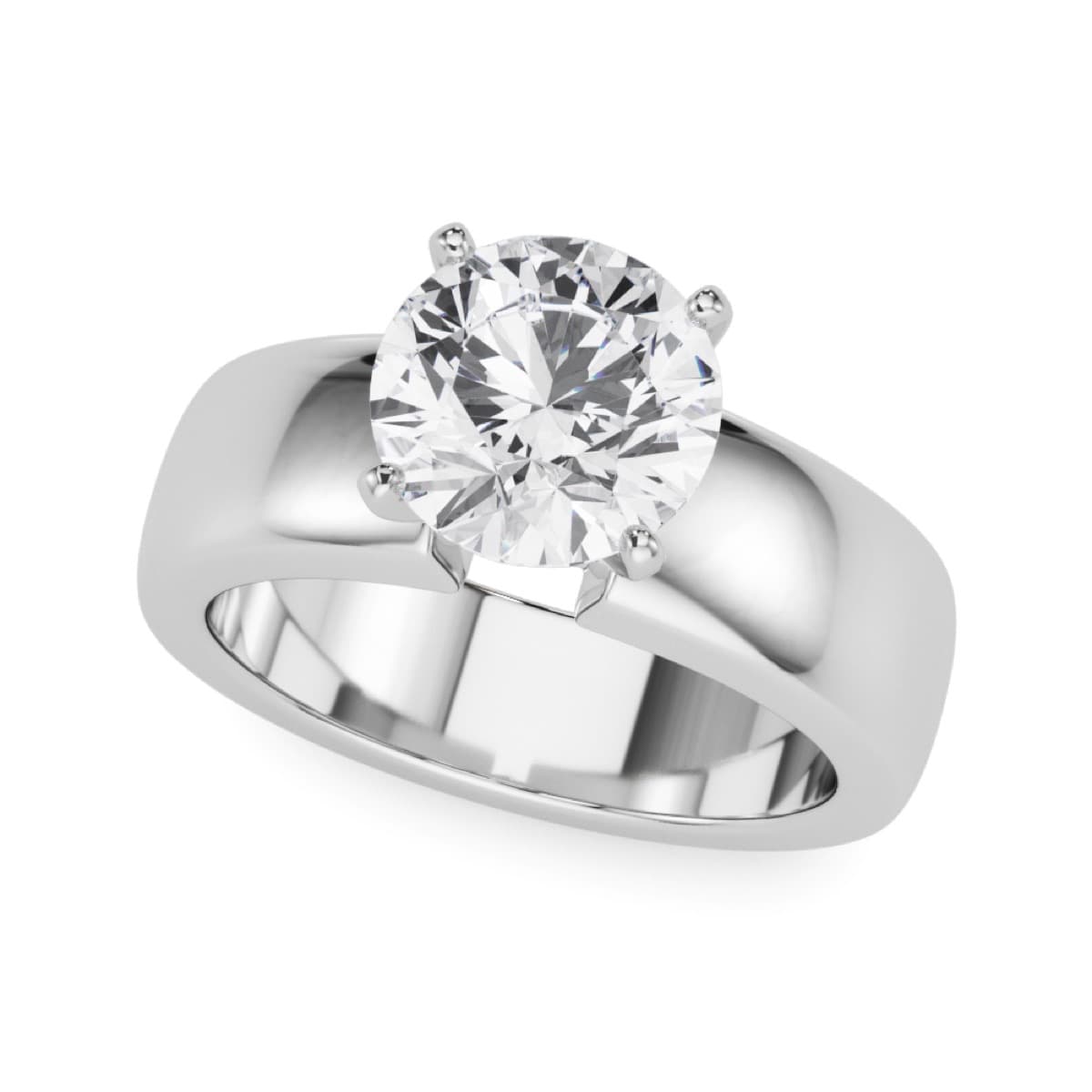 Engagement Rings Solitaires Round — style 85458