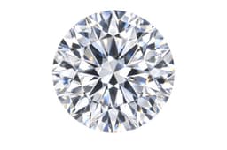 Round cut diamond