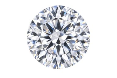 Round cut diamond