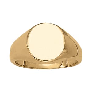 Men's Signet Ring — F — View 1
