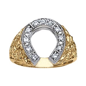 Men's Horseshoe Ring — View 1
