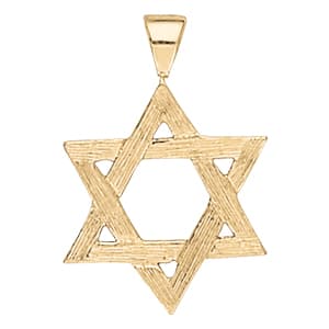 Pendant Religious Novelty — White Gold