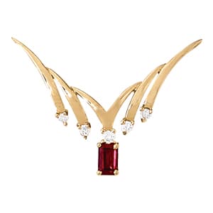 Pendants Neck Centers & Slides — White Gold