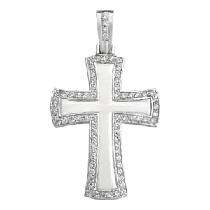 Pendants Religious Crosses — White Gold