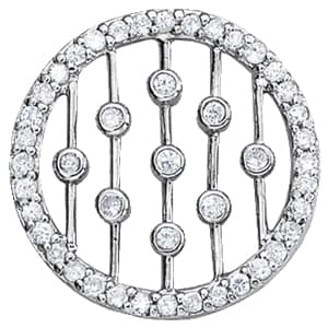 Pendants Fashion — White Gold