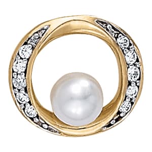 Pendants Color Pearl — White Gold