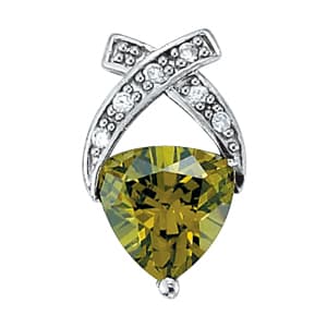 Pendants Color Trillion — White Gold