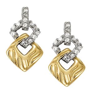 Earrings Fashion — White Gold