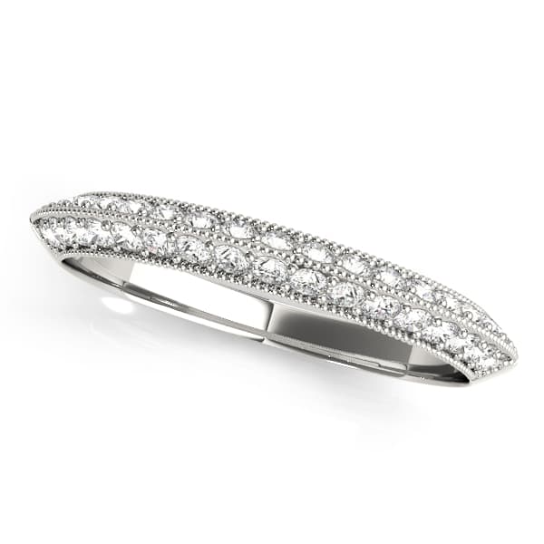 Wedding Bands Prong Set — View 1