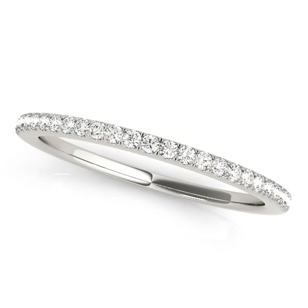 Wedding Bands Prong Set — 9.2X4.5 MM — View 1