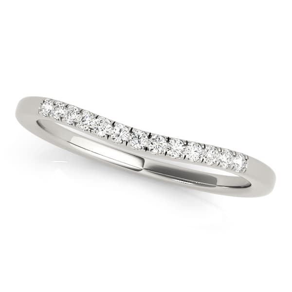 Wedding Band For 1/2 & 3/4 — A — View 1