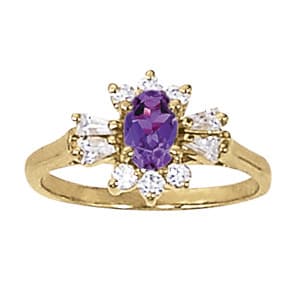 Color Rings Oval — 7X5 MM — View 1