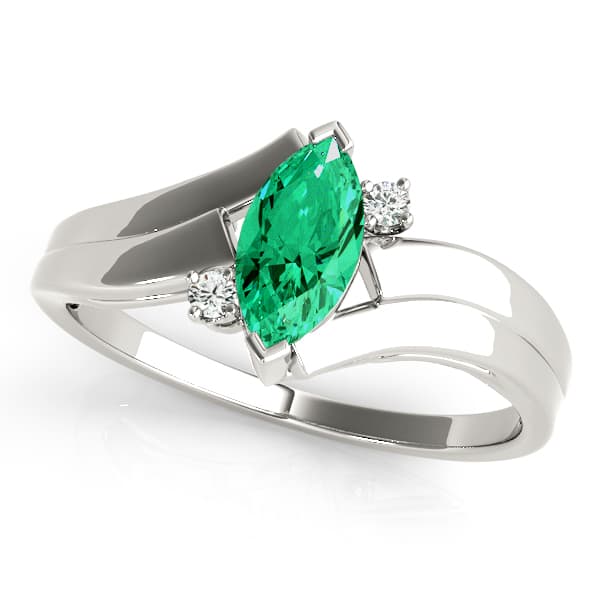 Marquise Color Rings — 8X4 MM — View 1