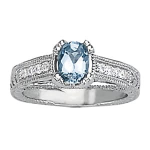 Color Rings Oval — 8X6 MM — View 1