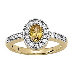Color Rings Oval — 7X5 MM — View 1
