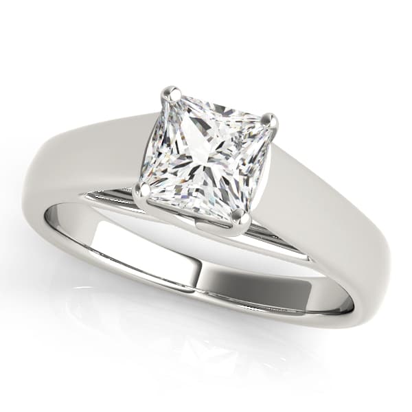 ENGAGEMENT RINGS TRELLIS EURO SHAN — style 84040 in 10k White Gold