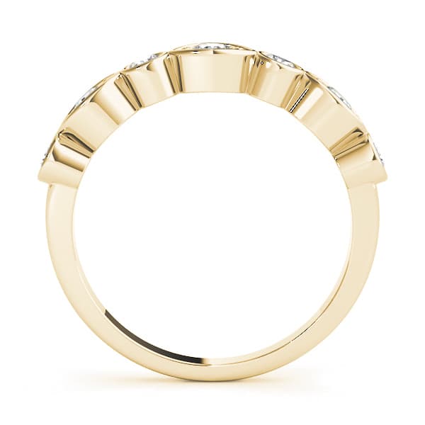 Stackable Fashion Band (0.45 ct. tw.), Side view in yellow gold