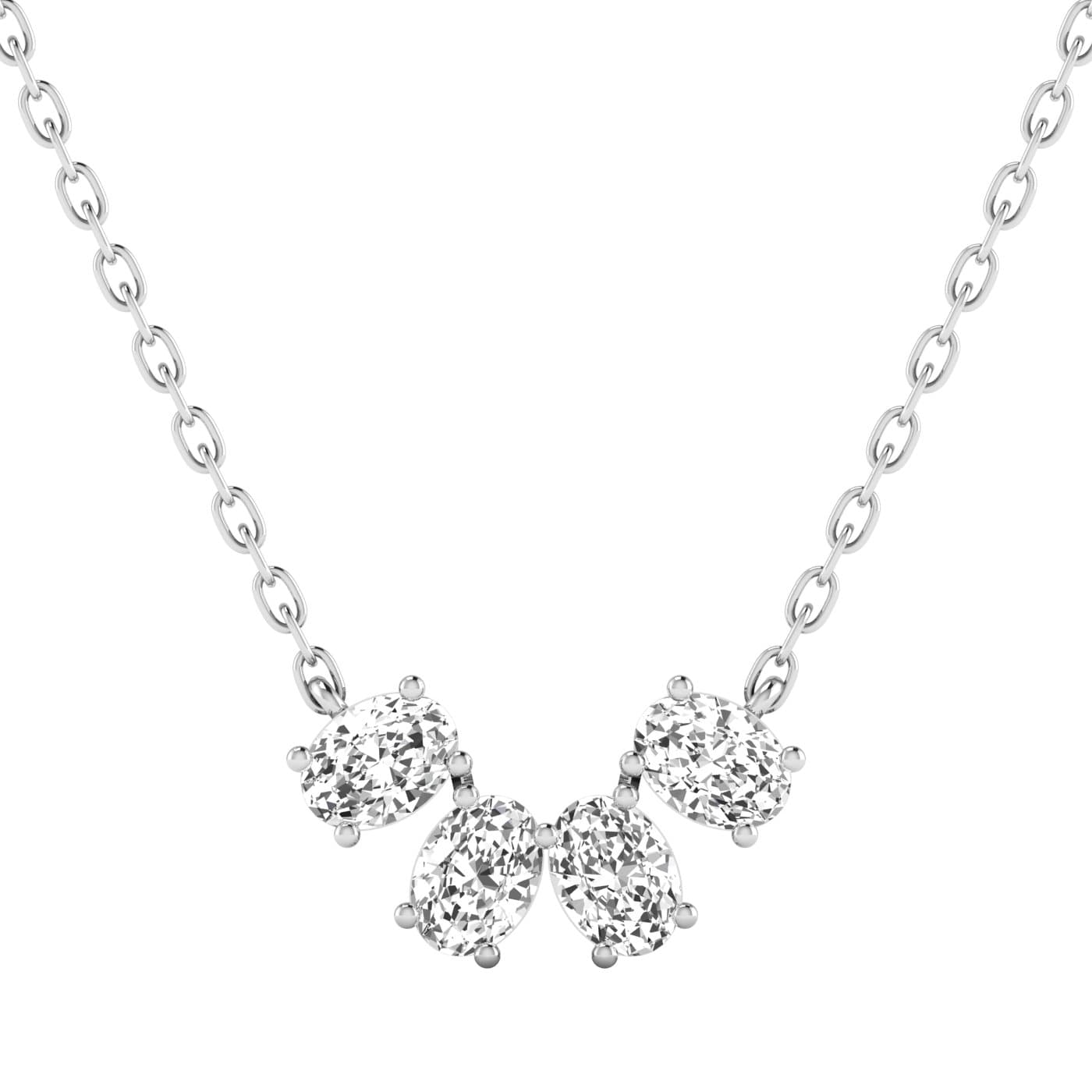 LGD Oval Pendant w/ Chain — View 1