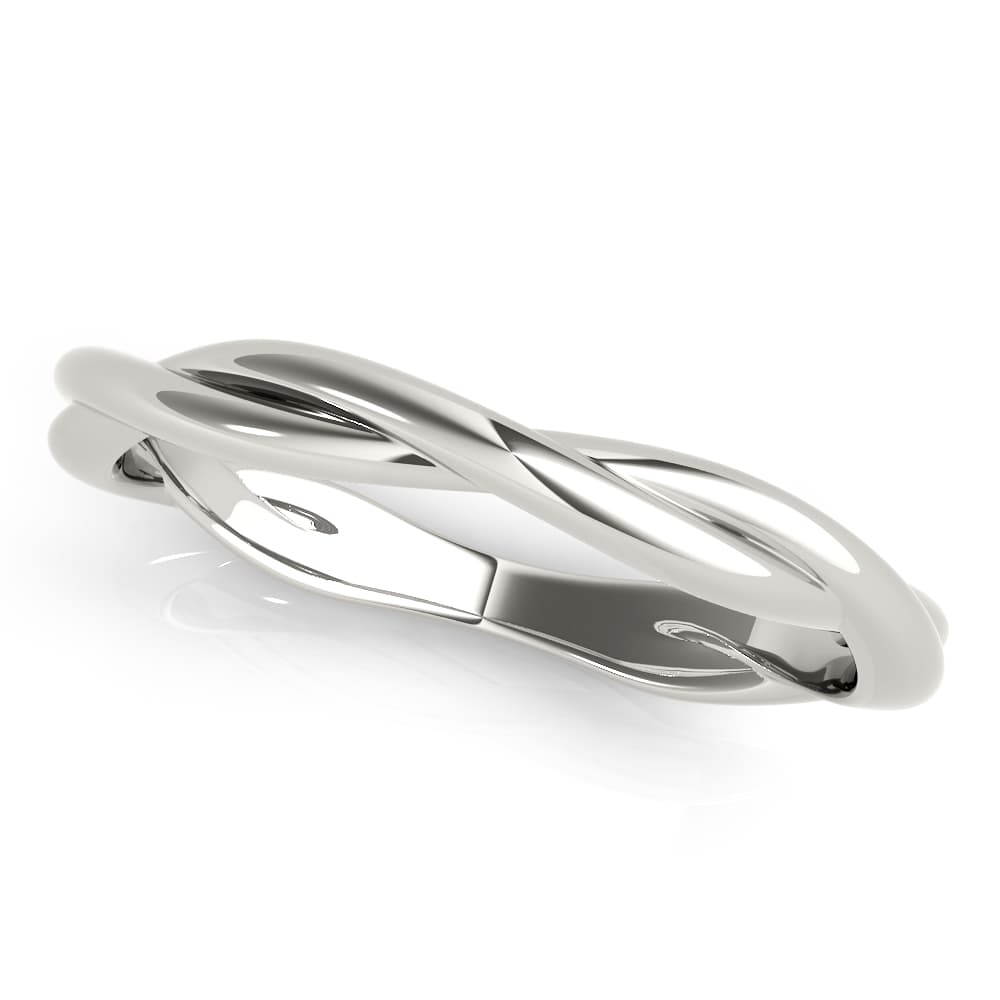 Twisting Wedding Band — View 1