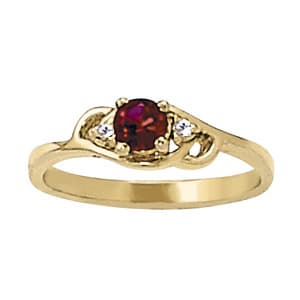 Color Rings Round (0.04 ct. tw.) — View 1