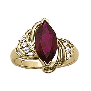 Color Rings Marquise (1/8 ct. tw.) — View 1
