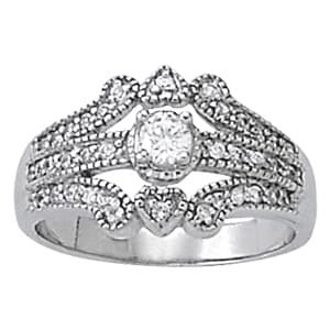 Diamond Fashion Right Hand Rings (3/8 ct. tw.) — View 1