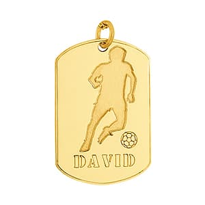 Soccer Player Tag — View 1